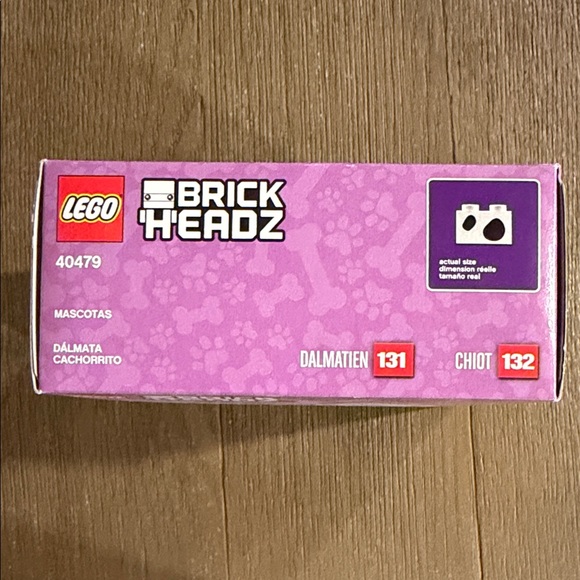 Brand New Never Opened LEGO BrickHeadz Pets Dalmatian Duo with Blue Base - Picture 3 of 4